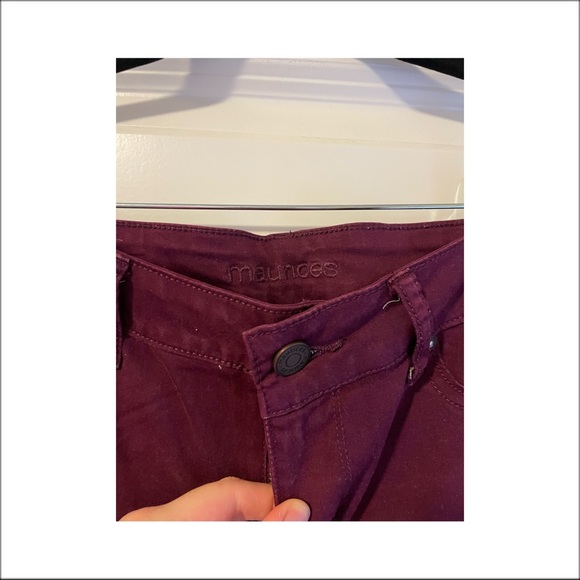 Maurices jeggings, size M - Picture 2 of 3